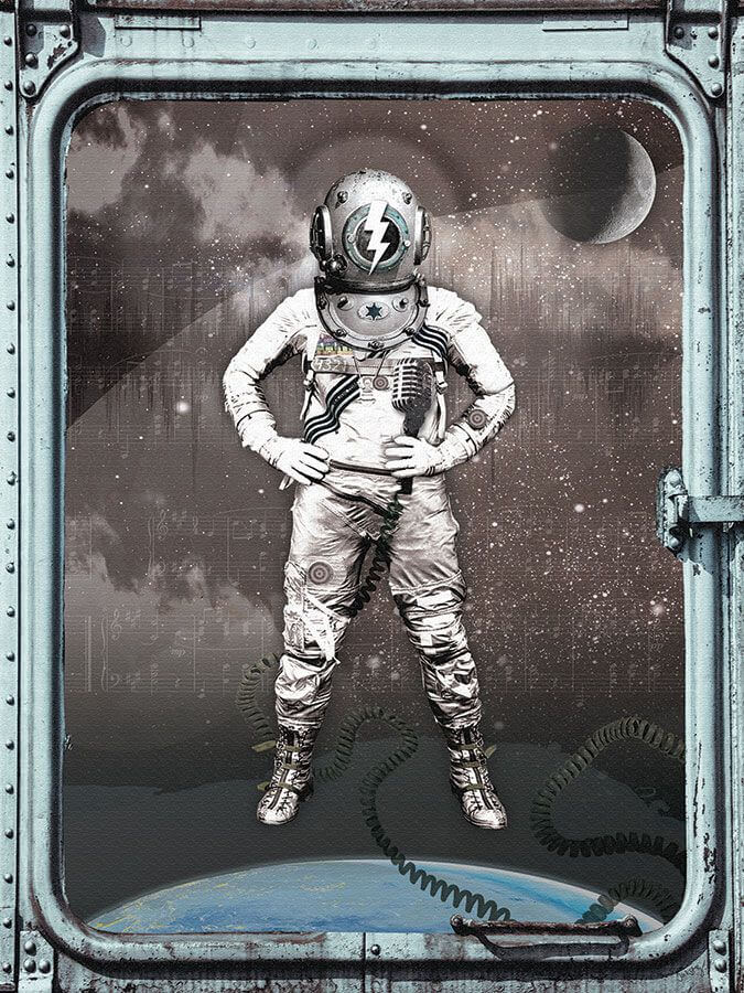 Major Tom Space Oddity by Jack Stoltz