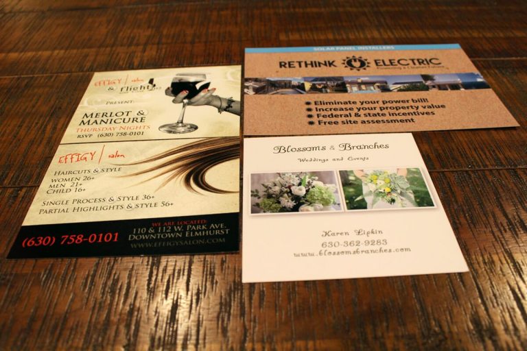 Custom designed & printed postcard flyers - Stoltz Design